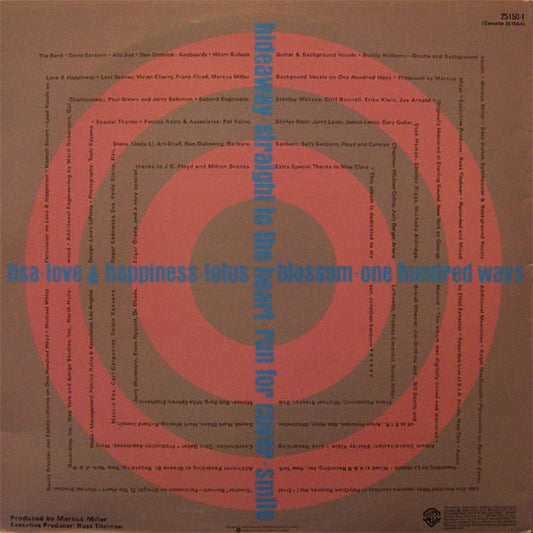 David Sanborn : Straight To The Heart (LP, Album)