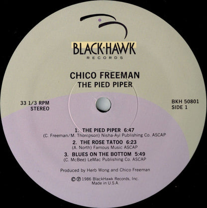 Chico Freeman : The Pied Piper (LP, Album)