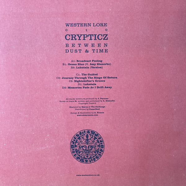 Crypticz : Between Dust & Time (2x12", EP)