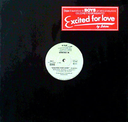 Sabina M. : Excited For Love (12")