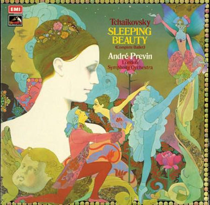 Pyotr Ilyich Tchaikovsky, André Previn, London Symphony Orchestra : Sleeping Beauty (Complete Ballet) (3xLP, Gat)