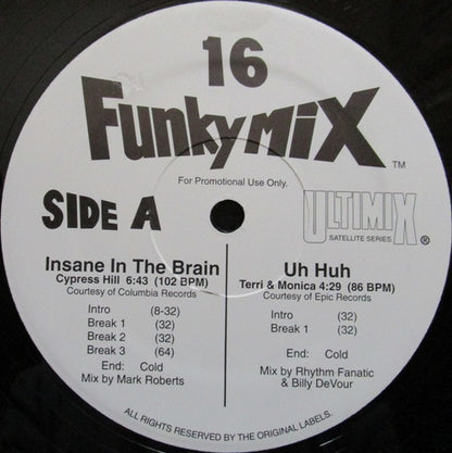 Various : Funkymix 16 (3x12", Comp, Promo)