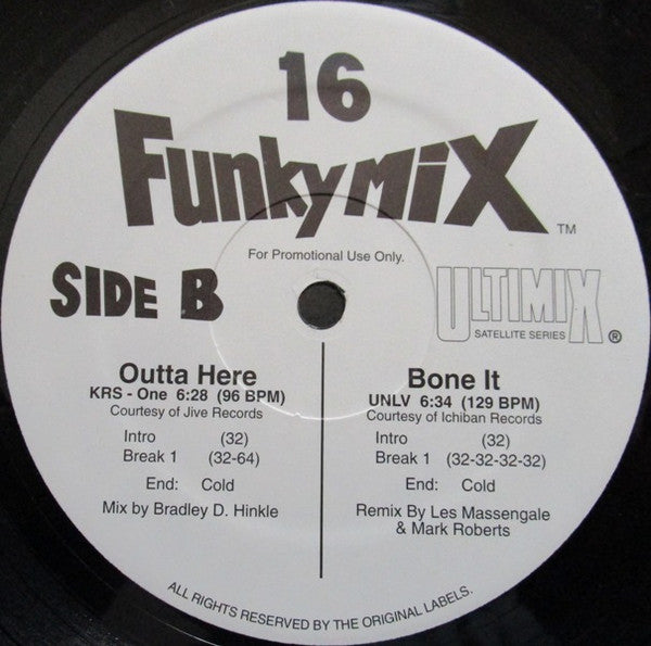 Various : Funkymix 16 (3x12", Comp, Promo)