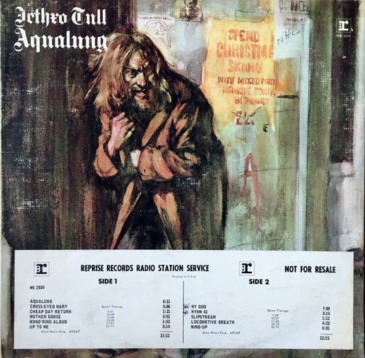 Jethro Tull : Aqualung (LP, Album, Promo, Gat)