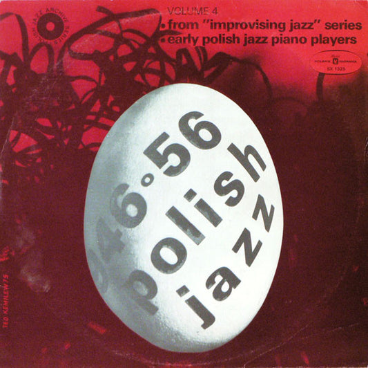 Various : From "Improvising Jazz" Series (Early Polish Jazz Piano Players) (LP, Comp)
