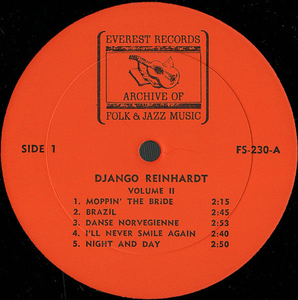 Django Reinhardt : Django Reinhardt (Volume II) (LP, Comp)