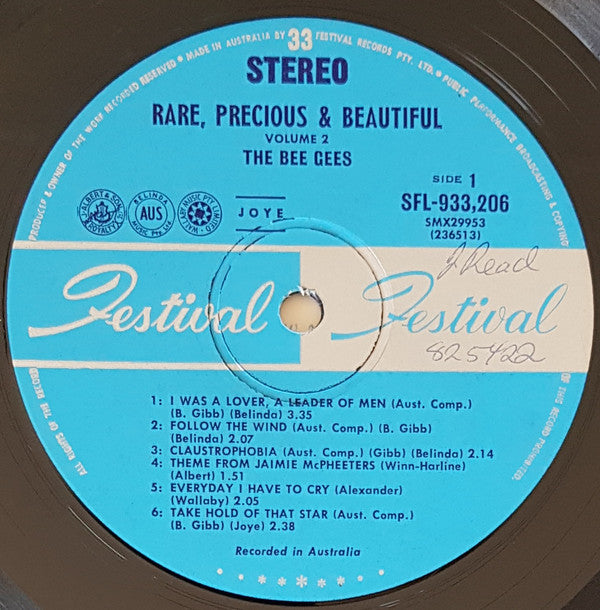 The Bee Gees* : Rare, Precious & Beautiful Vol. 2 (LP, Comp)