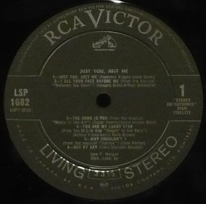Jaye P. Morgan : Just You, Just Me (LP)
