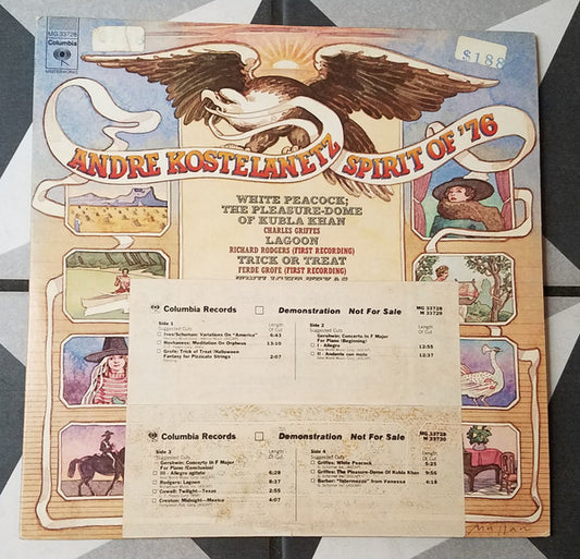 André Kostelanetz : Spirit Of '76 (2xLP, Comp, Promo, Gat)