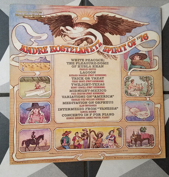 André Kostelanetz : Spirit Of '76 (2xLP, Comp, Promo, Gat)
