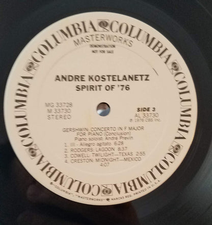 André Kostelanetz : Spirit Of '76 (2xLP, Comp, Promo, Gat)