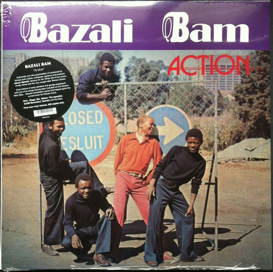 Bazali Bam : Action (LP, Album, RE)