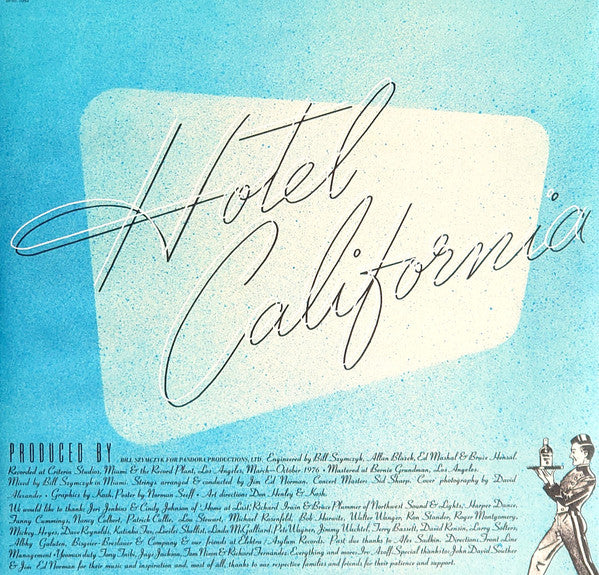Eagles : Hotel California (LP, Album, RE, Gat)