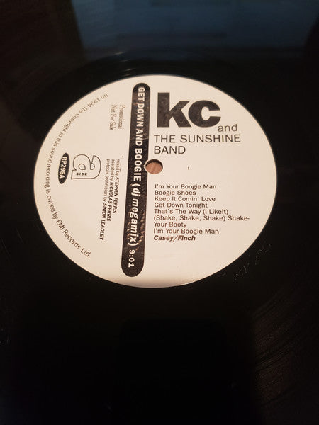 KC & The Sunshine Band : Get Down And Boogie (Dj Megamix) (12", Promo)