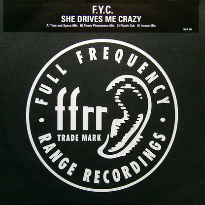 F. Y. C.* : She Drives Me Crazy (2x12", Promo)