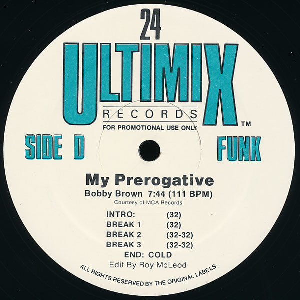 Various : Ultimix 24 (3x12", Comp, Promo)