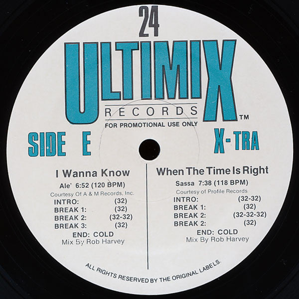 Various : Ultimix 24 (3x12", Comp, Promo)