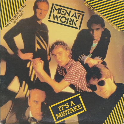 Men At Work : It's A Mistake (12", Single, RM)
