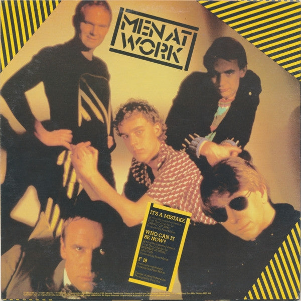 Men At Work : It's A Mistake (12", Single, RM)