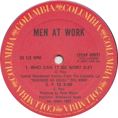Men At Work : It's A Mistake (12", Single, RM)