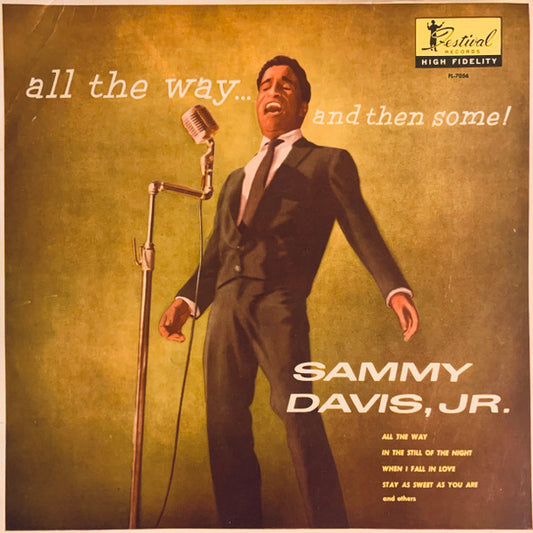Sammy Davis Jr. : All The Way...And Then Some! (LP, Album, Mono)