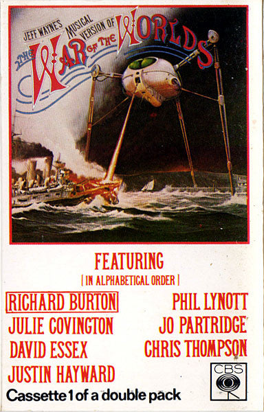 Jeff Wayne : Jeff Wayne's Musical Version Of The War Of The Worlds (2xCass, Album, Pap)
