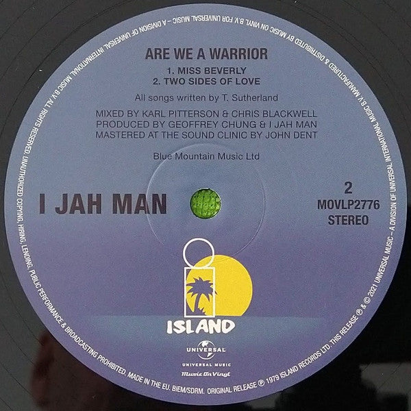 Ijahman Levi : Are We A Warrior (LP, Album, RE, 180)