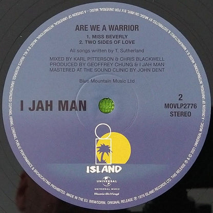 Ijahman Levi : Are We A Warrior (LP, Album, RE, 180)