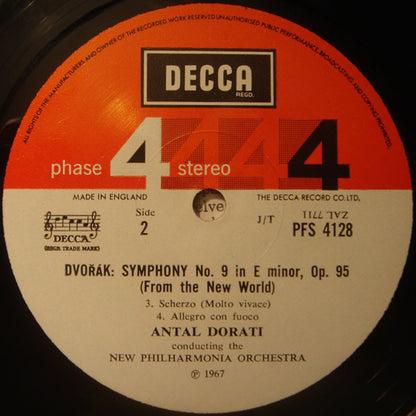 Antonín Dvořák / Antal Dorati, New Philharmonia Orchestra : Symphony No.9 (From The New World) (LP, Album)