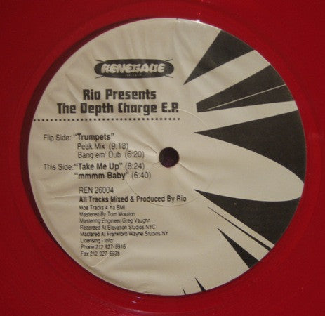 Rio : The Depth Charge E.P. (12", EP, TP, Tra)