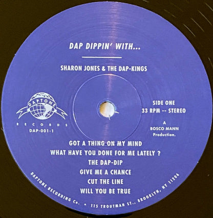 Sharon Jones & The Dap-Kings : Dap-Dippin' With... (LP, Album, RE, RM, GZ )