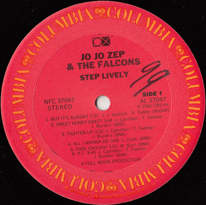 Jo Jo Zep And The Falcons : Step Lively (LP, CX )