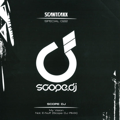 Scope DJ : My Vision / Not E-Nuff (Scope DJ Rmx) (12")