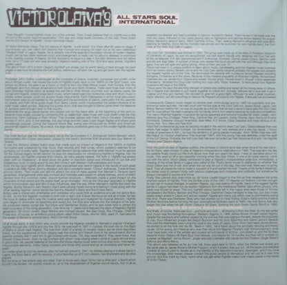 Victor Olaiya & His All Stars : Victor Olaiya's All Stars Soul International (LP, Comp, Ltd)