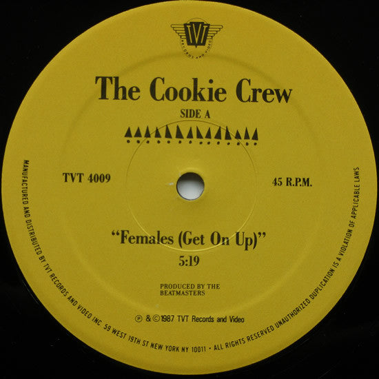 The Cookie Crew : Females (Get On Up) (12")