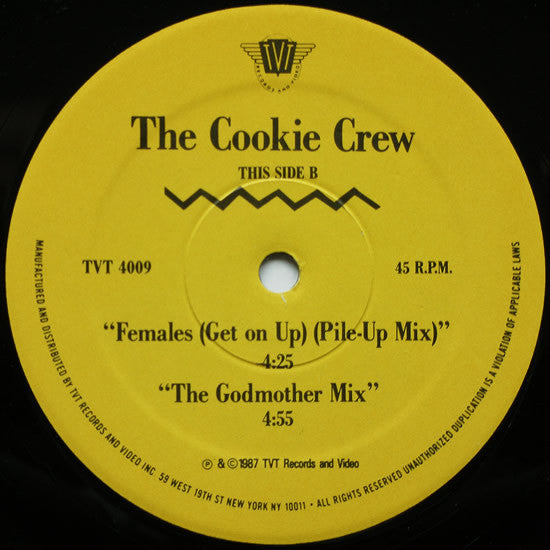 The Cookie Crew : Females (Get On Up) (12")