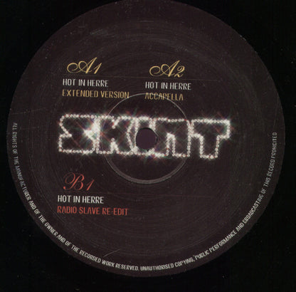 Tiga : Hot In Herre (12", Single)