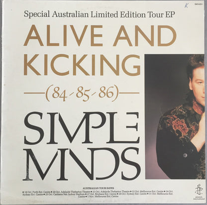 Simple Minds : Alive And Kicking -(84/85/86)- (12", EP, Ltd)