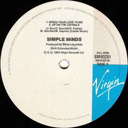 Simple Minds : Alive And Kicking -(84/85/86)- (12", EP, Ltd)
