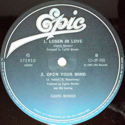 Eighth Wonder = エイス・ワンダー* : Stay With Me (Extended Version) = ステイ・ウィズ・ミー (エクステンディッド・ヴァージョン) (12", Single)