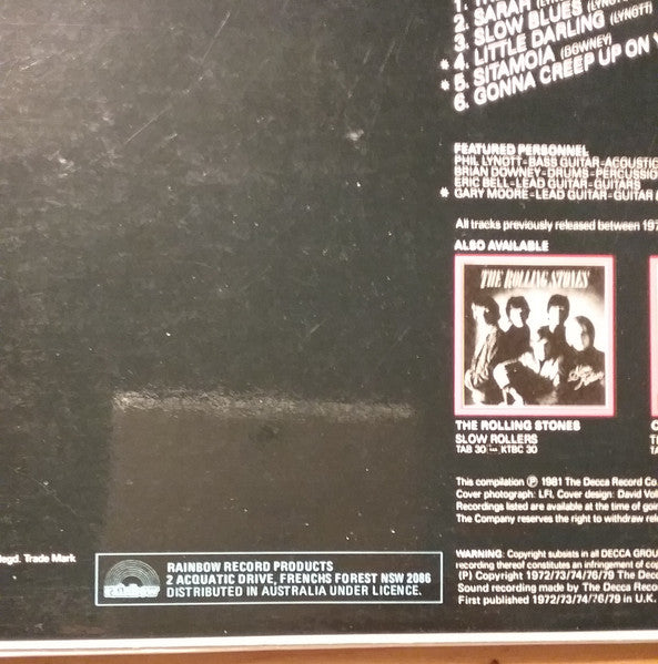 Thin Lizzy : Rockers (LP, Comp)