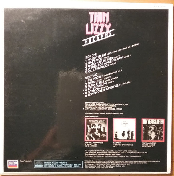 Thin Lizzy : Rockers (LP, Comp)