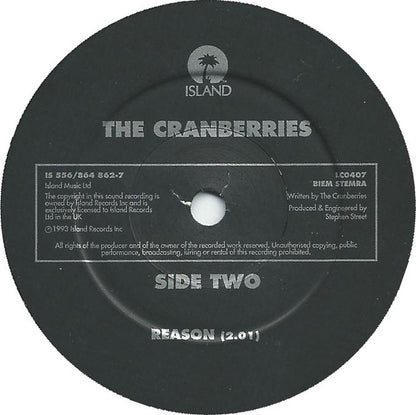 The Cranberries : Linger (7", Single)