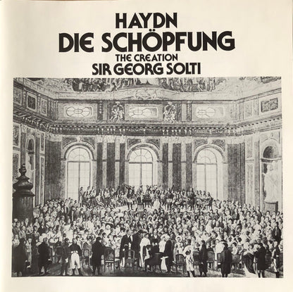 Joseph Haydn, Norma Burrowes, Rüdiger Wohlers, James Morris (5), Sylvia Greenberg, Siegmund Nimsgern, Chicago Symphony Chorus, Chicago Symphony Orchestra, Georg Solti : Die Schöpfung = The Creation  (2xLP, Album + Box)