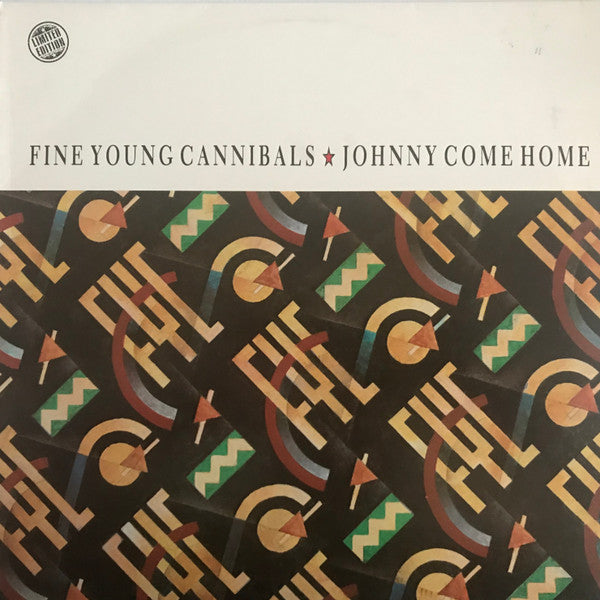 Fine Young Cannibals : Johnny Come Home (12", Ltd)