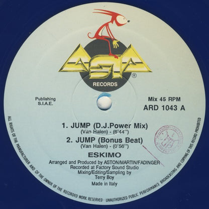 Eskimo (4) : Jump (12", Blu)