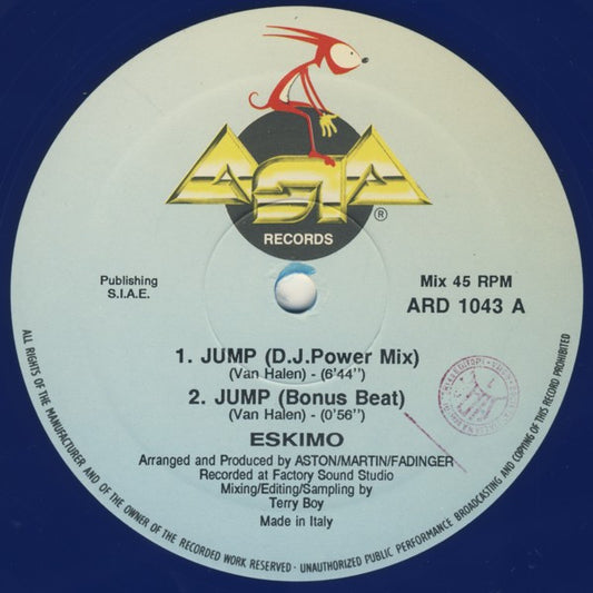 Eskimo (4) : Jump (12", Blu)