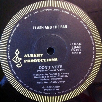Flash & The Pan : Waiting For A Train (12")