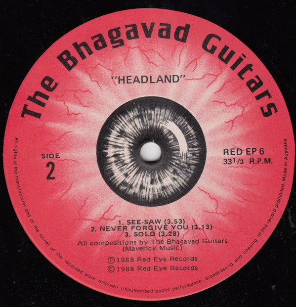 The Bhagavad Guitars* : Headland (12", EP)
