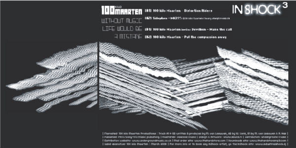 100 Kilo Maarten : Without Music Life Would Be A Mistake (12")